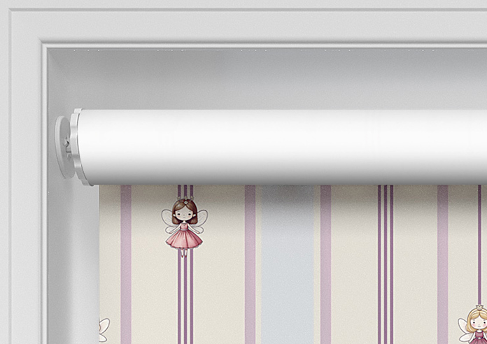 Fairy Cakes, Fairy Stripe Sponge - Twist&Fit Roller Blind - Image 9